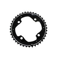 Shimano Deore M615 Double 38 Tooth Chainring AM | Black - 38 Teeth