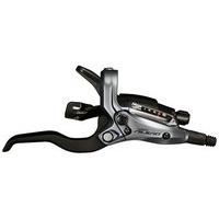 shimano alivio m4050 3 x 9 speed hydraulic sti shifters blackgrey left