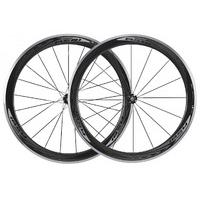 Shimano WH-RS81 C50 Carbon Clincher Road Wheelset - Carbon / Pair / 8-11 Speed / 700c / Clincher