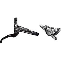 shimano xtr m9000 disc brake set grey no rotor pair