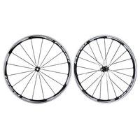 Shimano WH-RS81 C35 Carbon Laminate Clincher Road Wheelset - Black / Pair / 8-11 Speed / 700c / Clincher