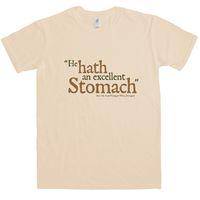 Shakespeare T Shirt - Excellent Stomach