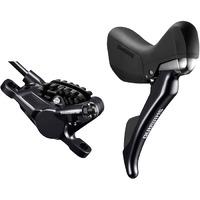 Shimano ST-RS685 Hydraulic Disc Brake STI\'s & BR-RS785 Disc Brakes (Post Mount) - Black / 11 Speed / No Rotor / Pair