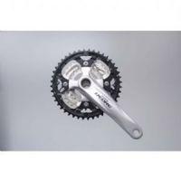 Shimano Deore chainset 44 / 32 / 22 - 4-arm - silver - 175 mm