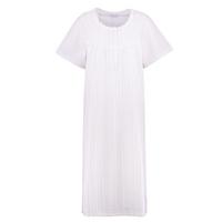 Short Sleeve Seersucker Pastel Nightdress