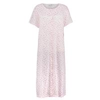 Short Sleeve Buttoned Jersey Nightdress