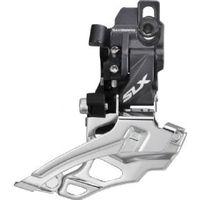 shimano fd m676 slx 10 speed double front derailleur top pull direct f ...