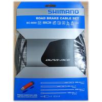 shimano dura ace 9000 road brake cable set polymer white