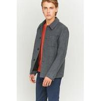 Shore Leave Grey Wool Artisan Jacket, GREY