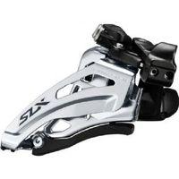 shimano slx m7020 l double 11 speed front derailleur low clamp side sw ...