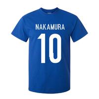 shinsuke nakamura japan hero t shirt blue