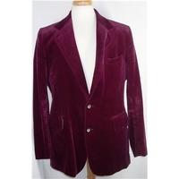 shannon size 44 chest velveteen cherry jacket