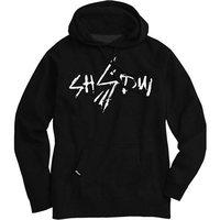 Shadow Chalk Hooded Sweat - Black