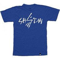 Shadow Chalk Tee - Royal Blue