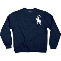 shadow crowlo crew sweat navy blue