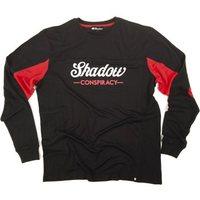 Shadow Contender Long Sleeve Jersey - Black/Red