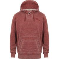 Shelby Hill Burnout Pullover Hoodie in Oxblood - Tokyo Laundry