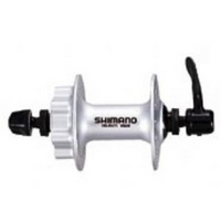 shimano m475 disc front hub 6 bolt silver 32 hole