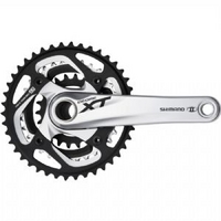 Shimano FC-M780 10-speed XT chainset HollowTech II silver