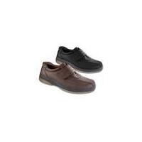 shoes for men with hook and eye fastening in various colours and sizes