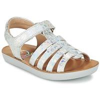Shoo Pom GOA SPART girls\'s Children\'s Sandals in Silver