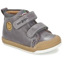 Shoo Pom KIDUR BI VEL girls\'s Children\'s Shoes (High-top Trainers) in grey