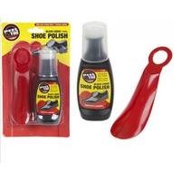 Shoe Polish And Shoe Horn Set.