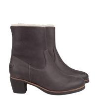 Shabbies-Shoes - Ankle Boot Midi Grain - Grey