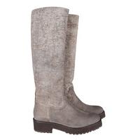Shabbies-Shoes - Pointy Lois High Boots - Grey