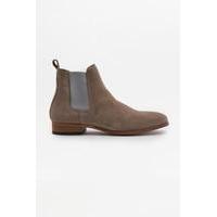 shoe the bear gore suede chelsea boots grey