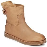 shabbies haloz womens mid boots in brown