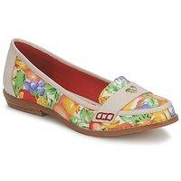 shellys london beatnik womens loafers casual shoes in multicolour