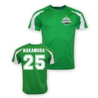 Shunsuke Nakamura Celtic Sports Training Jersey (green)