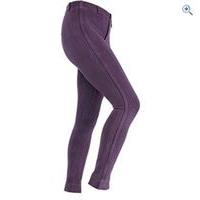 Shires Maids Legging Saddlehugger Jodhpurs - Size: 30 - Colour: Purple