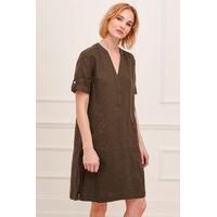 shropshire linen smock dress