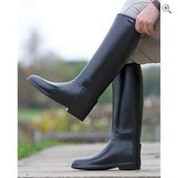 shires childrens long rubber riding boot size 33 colour black