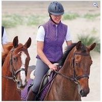 shires montreal ladies waistcoat size l colour purple