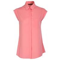 SHORT SLV GEORGETTE SHIRT