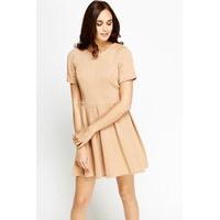 short sleeve skater dress