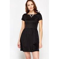 short sleeve skater dress