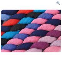 Shires Two Tone Headcollar Rope - Colour: Blue-Pink