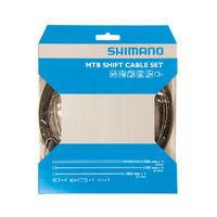 Shimano MTB Gear Cable Set with Stainless Steel Wire Brake Cables