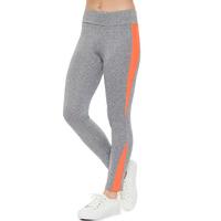 shanaya neon panel work out leggings orange