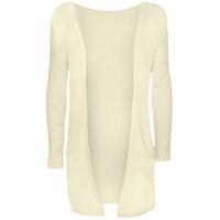 sheila open lace detail cardigan cream