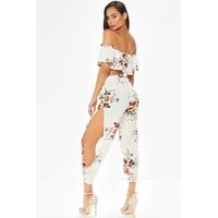 Shelby White Floral Two Piece Set
