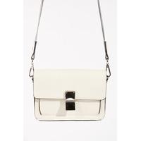 Shelly White PU Small Shoulder Bag