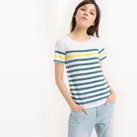 Short-Sleeved Striped T-Shirt