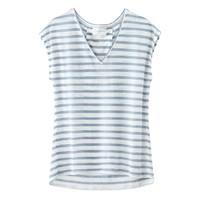 Short-Sleeved T-Shirt with Back Lacing