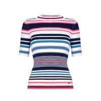 Short-Sleeved Striped Jumper