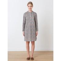 Shirt-dress in a pure cotton Liberty Tessa, HIURA